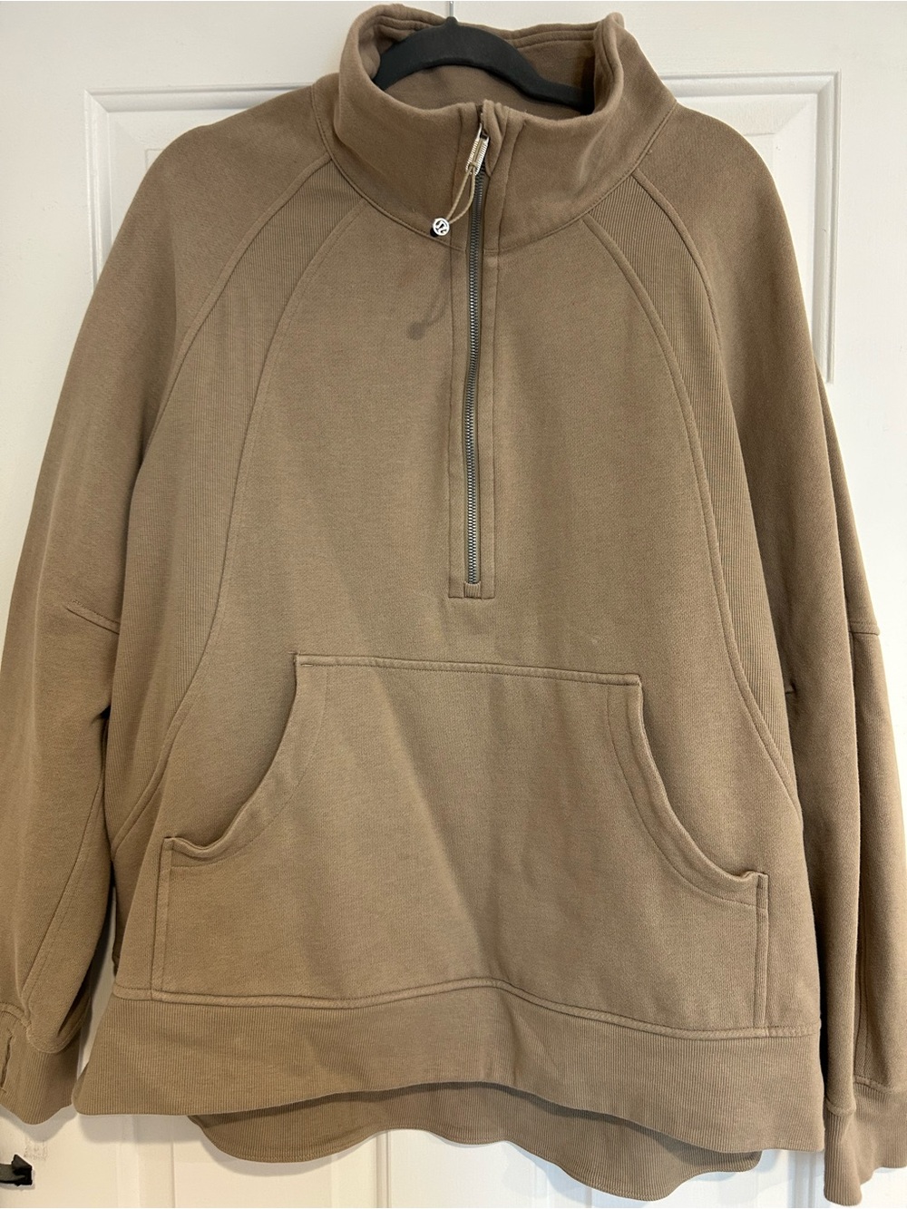 lululemon athletica Scuba Oversized Funnel-Neck Half Zip